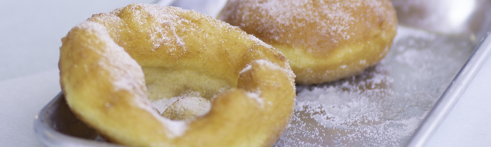 a photo of Portuguese donuts